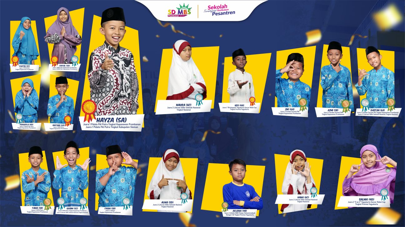 SD MBS Prambanan Raih 44 Prestasi di Semester 1 Tahun Ajaran 2024/2025