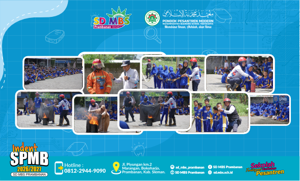 Edukasi Seru SD MBS bersama Damkar Sleman
