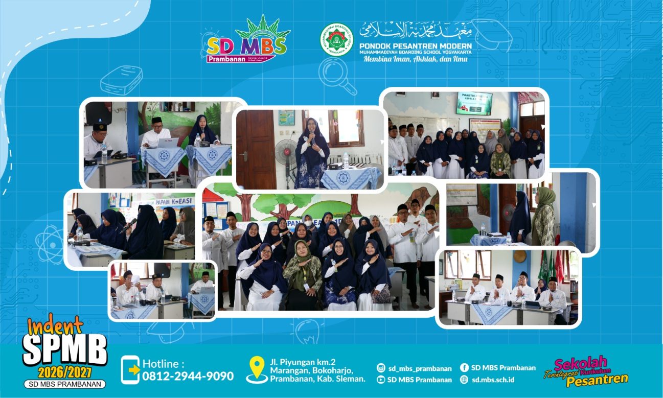 Komitmen Mutu Pendidikan, SD MBS Gelar Observasi Kinerja Kepala Sekolah Bersama Pengawas Sekolah